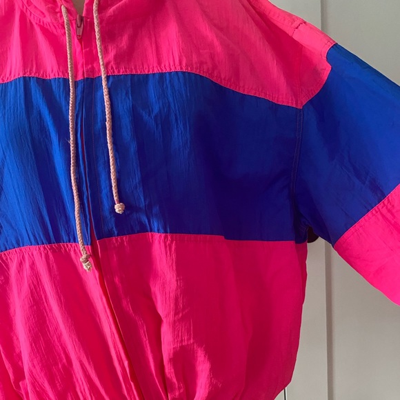 Vintage fluorescent windbreaker - Picture 6 of 7